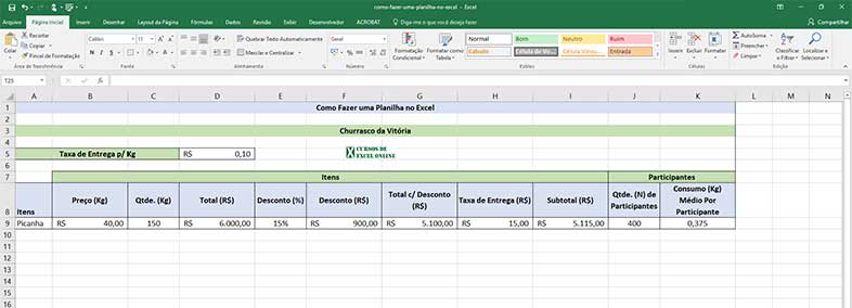Atalho Ninja: Como Criar Tabelas no Excel em Segundos (Ctrl + T)