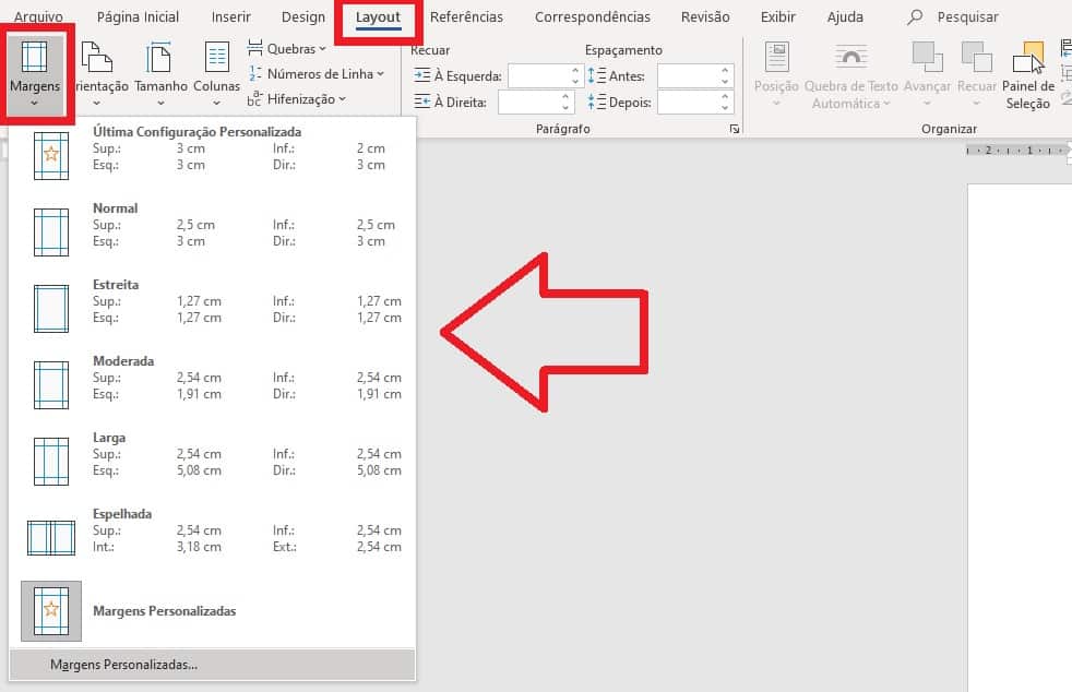 Passo a Passo: Configurando as Margens ABNT no Word na prática
