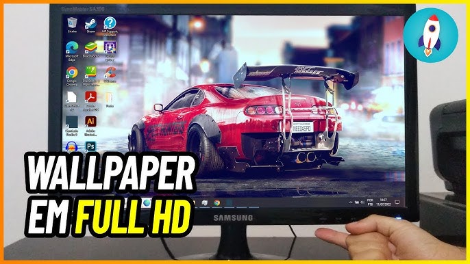 Solução de Problemas: Papel de Parede Distorcido ou de Baixa Qualidade?