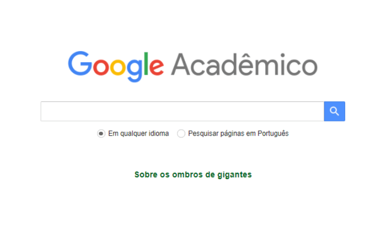 Passo a Passo: Acesso e Interface do Google Acadêmico