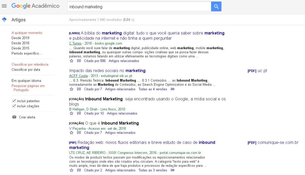 Como Acessar o Texto Completo dos Artigos Encontrados? na prática