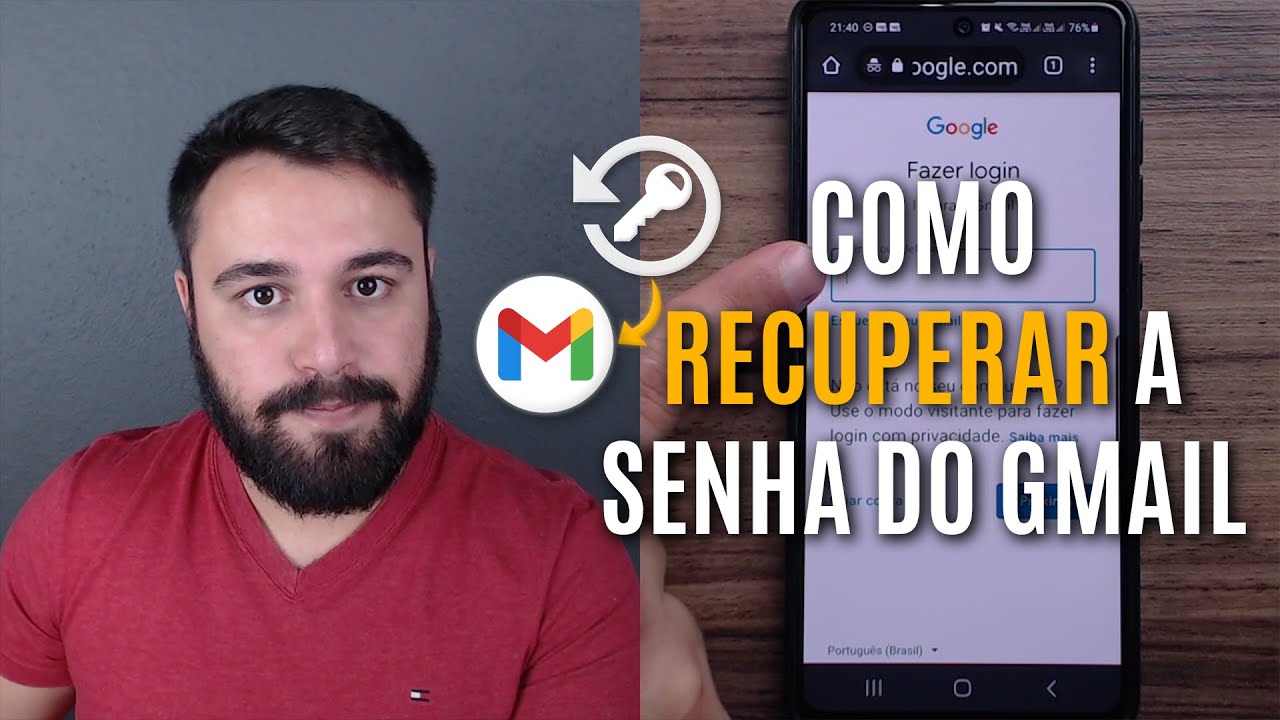 Gmail Sumiu? Passo a Passo Para Recuperar a Senha da Sua Conta Google na prática