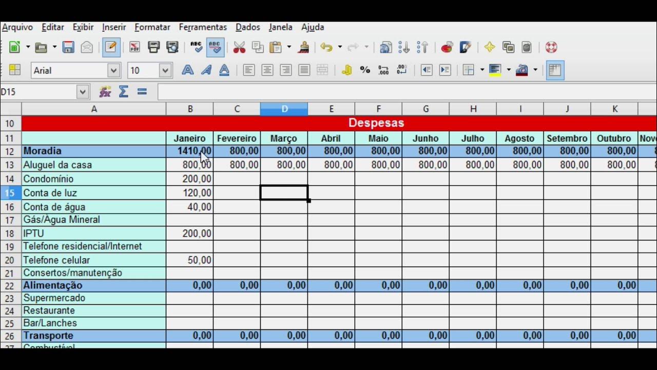 Passo 4: Formatando Sua Planilha: Deixe Tudo Claro e Visível