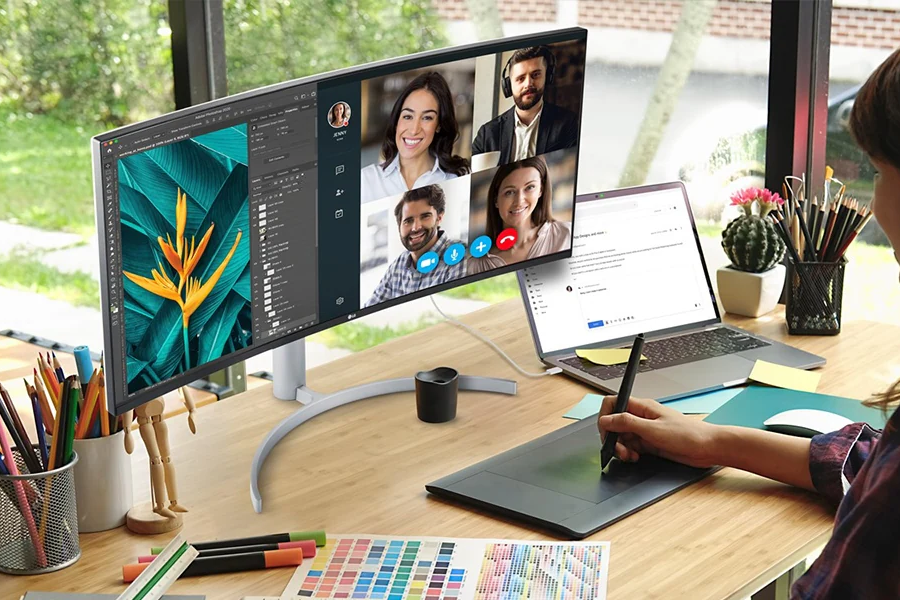 A qualidade da imagem importa. Cores vivas e nitidez fazem a diferença na leitura prolongada. - inspiração 1