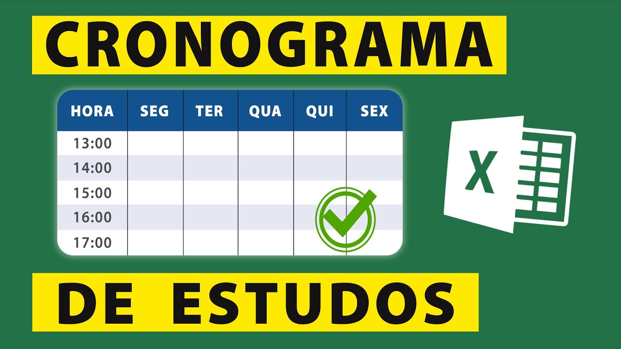 Ciclo de Estudos Na Planilha: Maximize Seu Aprendizado