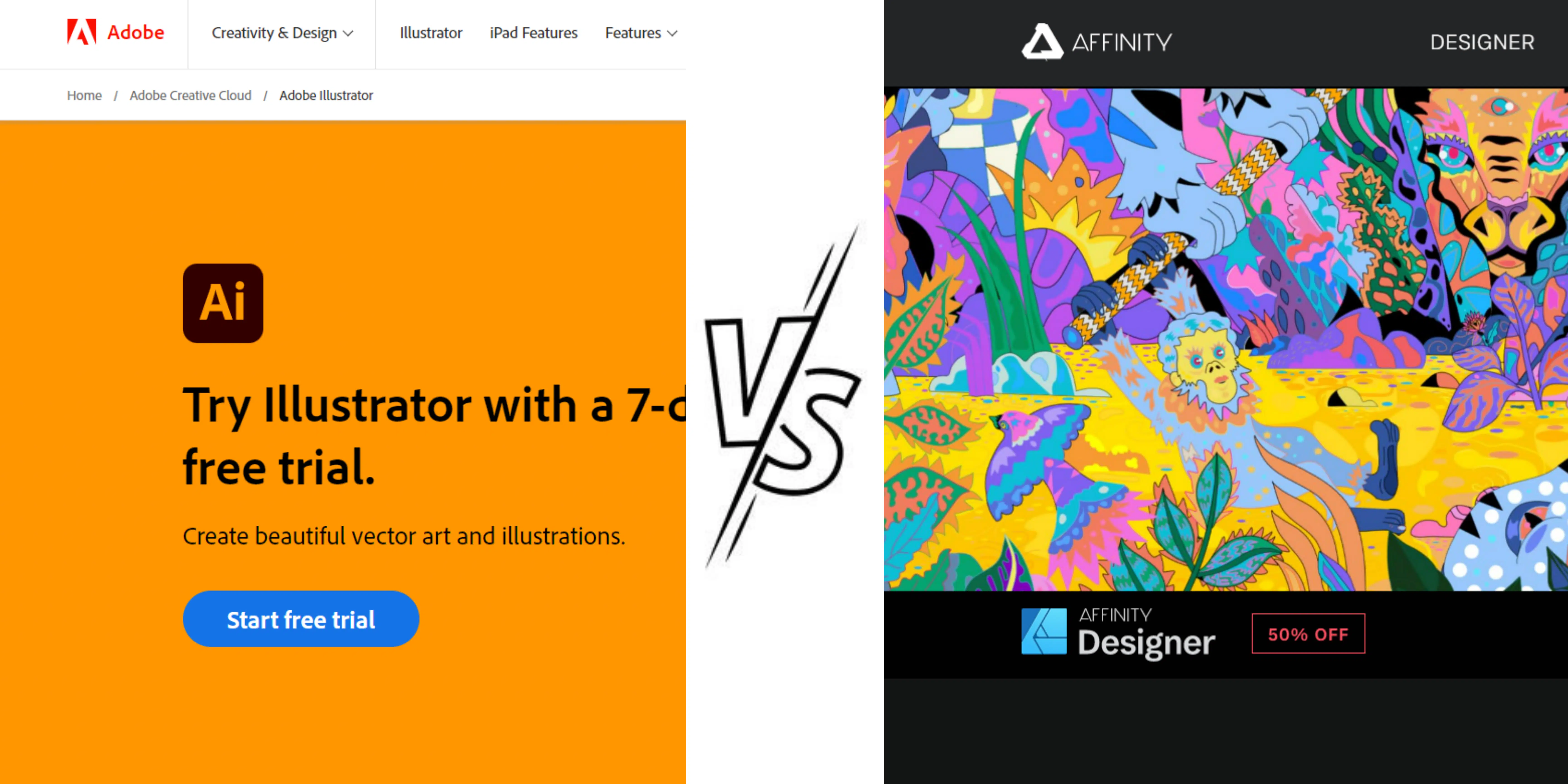 affinity designer vs illustrator