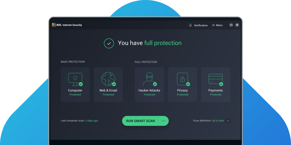 melhor antivírus gratuito AVG