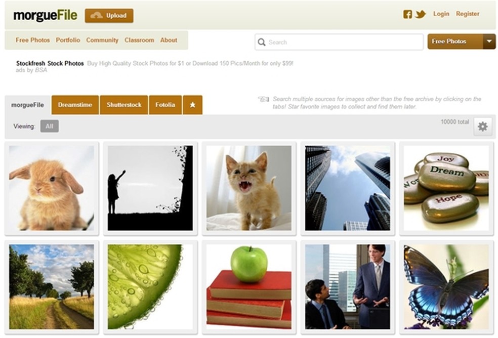 bancos de imagens gratuitas de alta qualidade