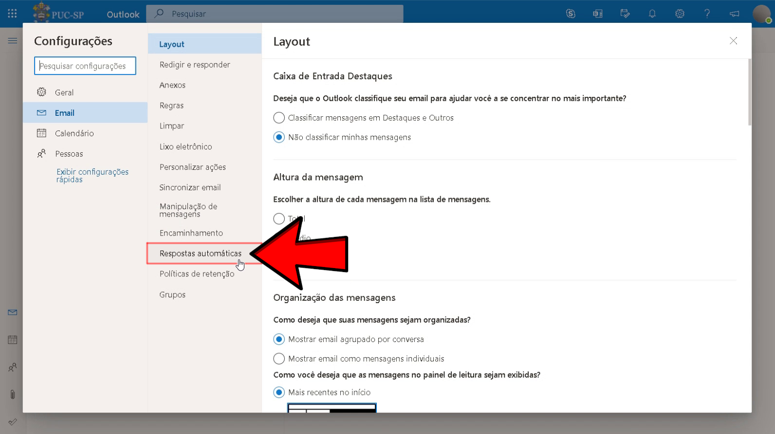 Diferenças na Configuração de Resposta Automática: Gmail vs. Outlook vs. Yahoo