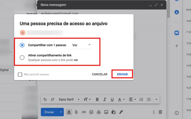 Soluções para enviar arquivos maiores que 25MB no Gmail