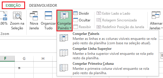 Organizando dados com tabelas no Excel
