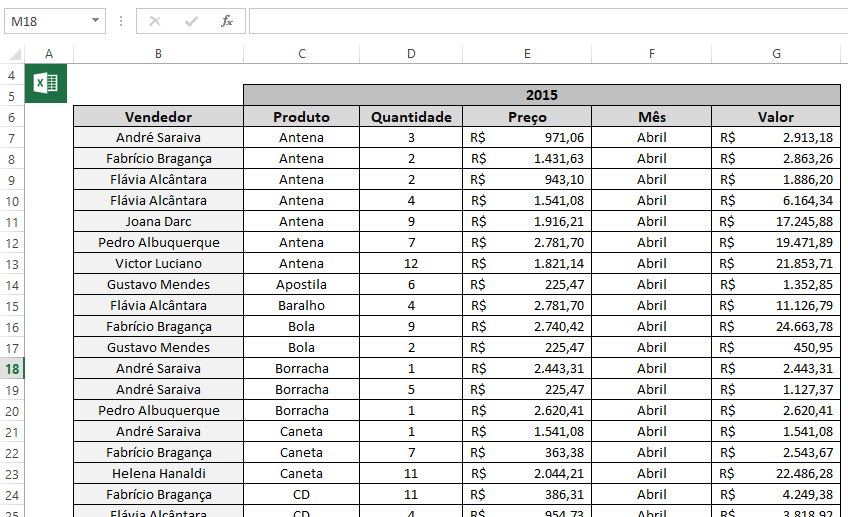 Como usar a função PROCV no Excel