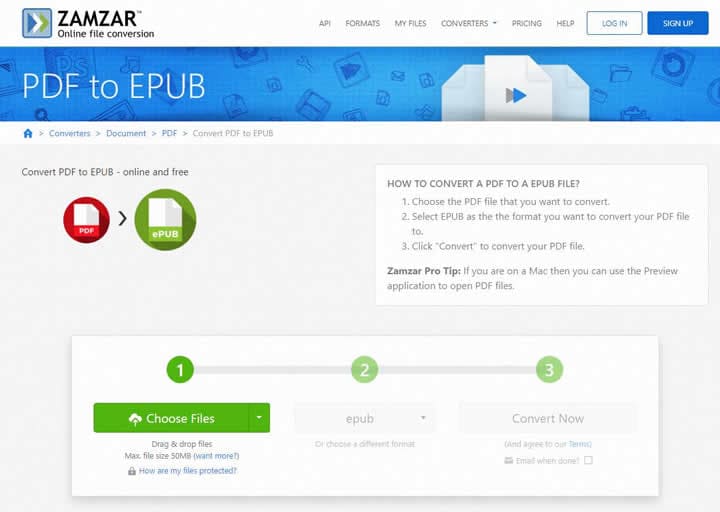 como converter pdf para epub
