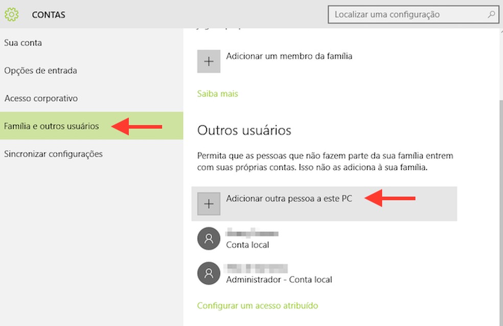 como criar multiplos usuarios no windows