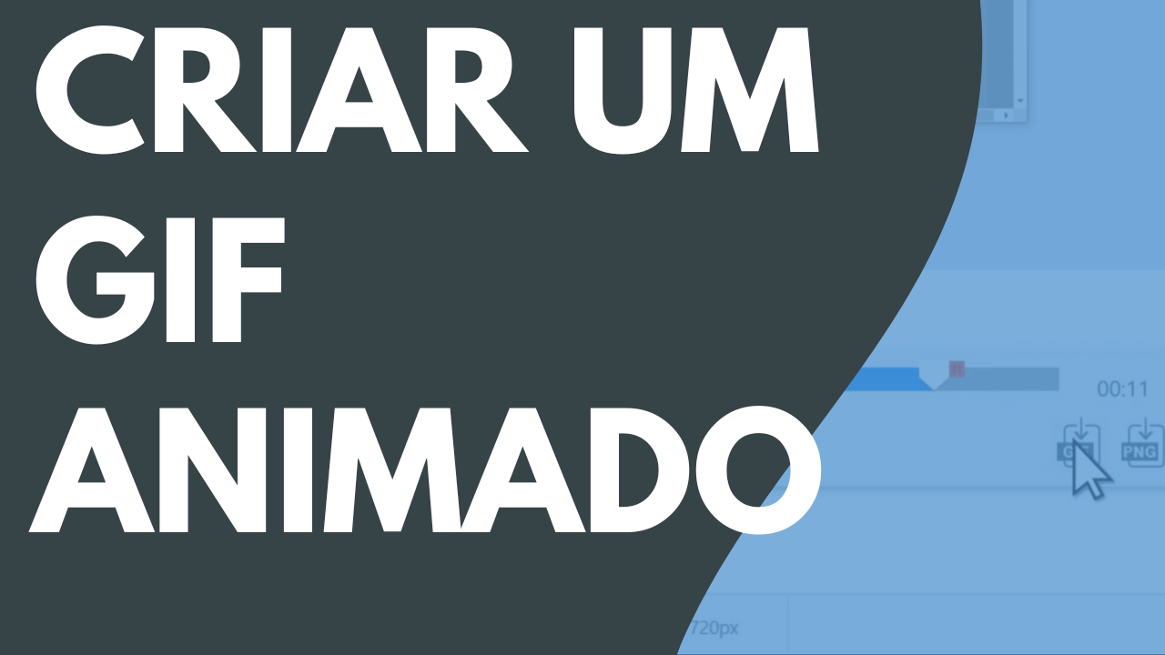 como criar um gif animado simples