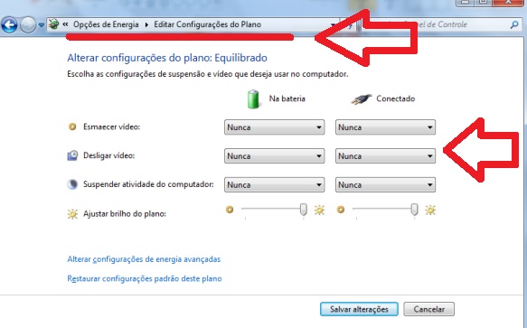 Configurações avançadas de energia para Windows 11