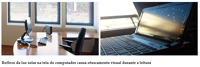 Como a iluminação do ambiente afeta o reflexo na sua tela e sua saúde visual