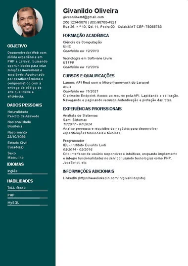 Criando Currículo Profissional pelo Celular