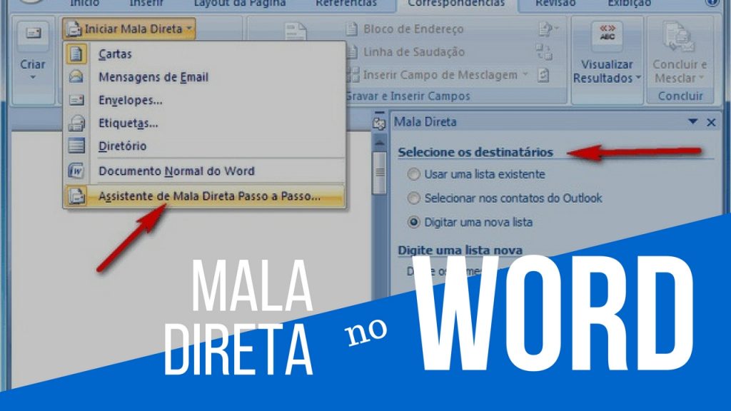 Mala Direta no Word para Iniciantes: Passo a Passo Detalhado
