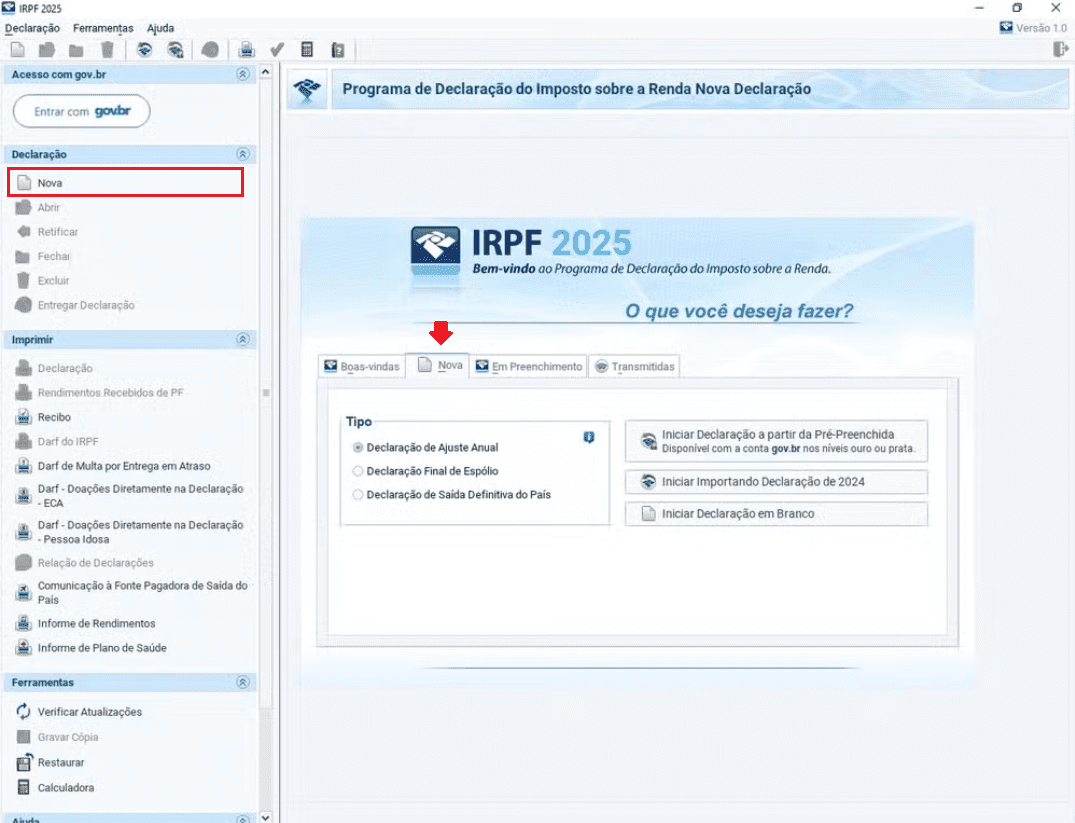 como fazer o imposto de renda no pc passo a passo