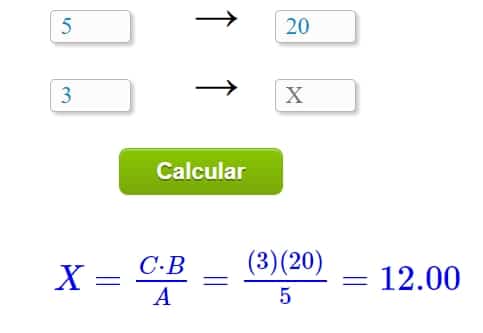 Como resolver problemas de regra de três inversa