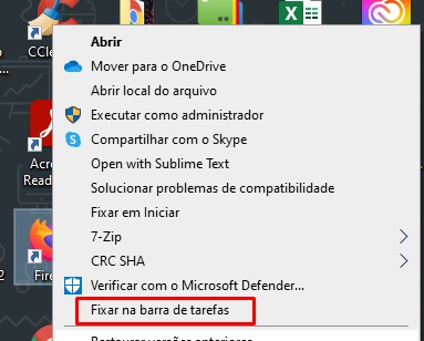 Como organizar a barra de tarefas do Windows