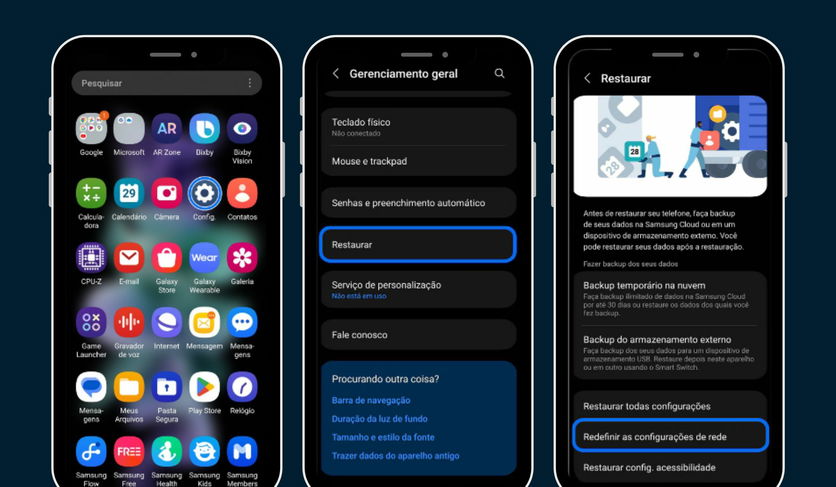 Guia completo para Hard Reset em Android e iPhone