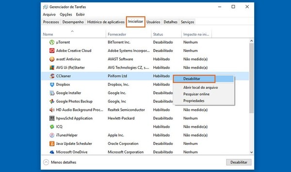 como gerenciar tarefas no windows