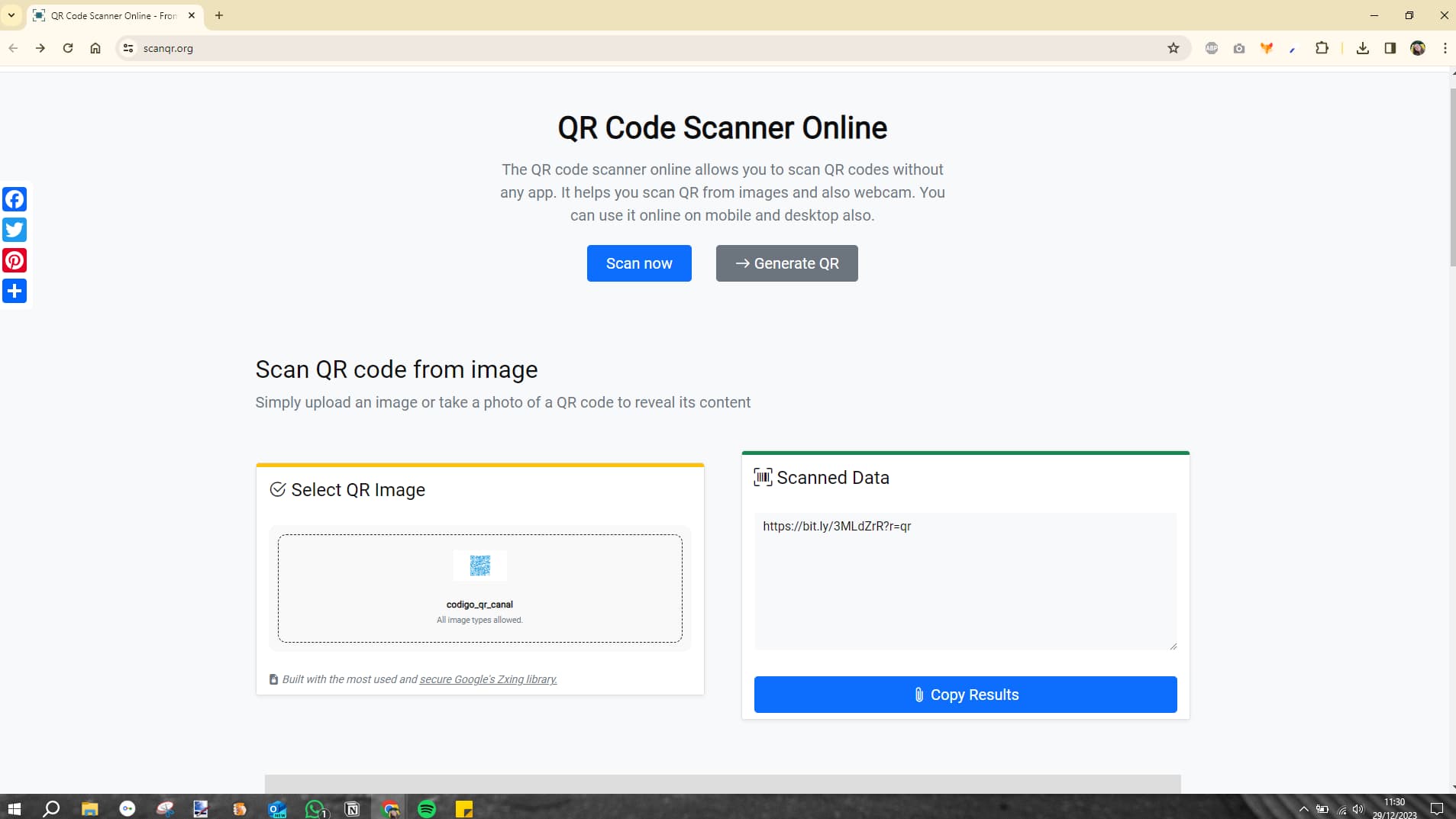 Melhores apps gratuitos para ler QR Code no Windows