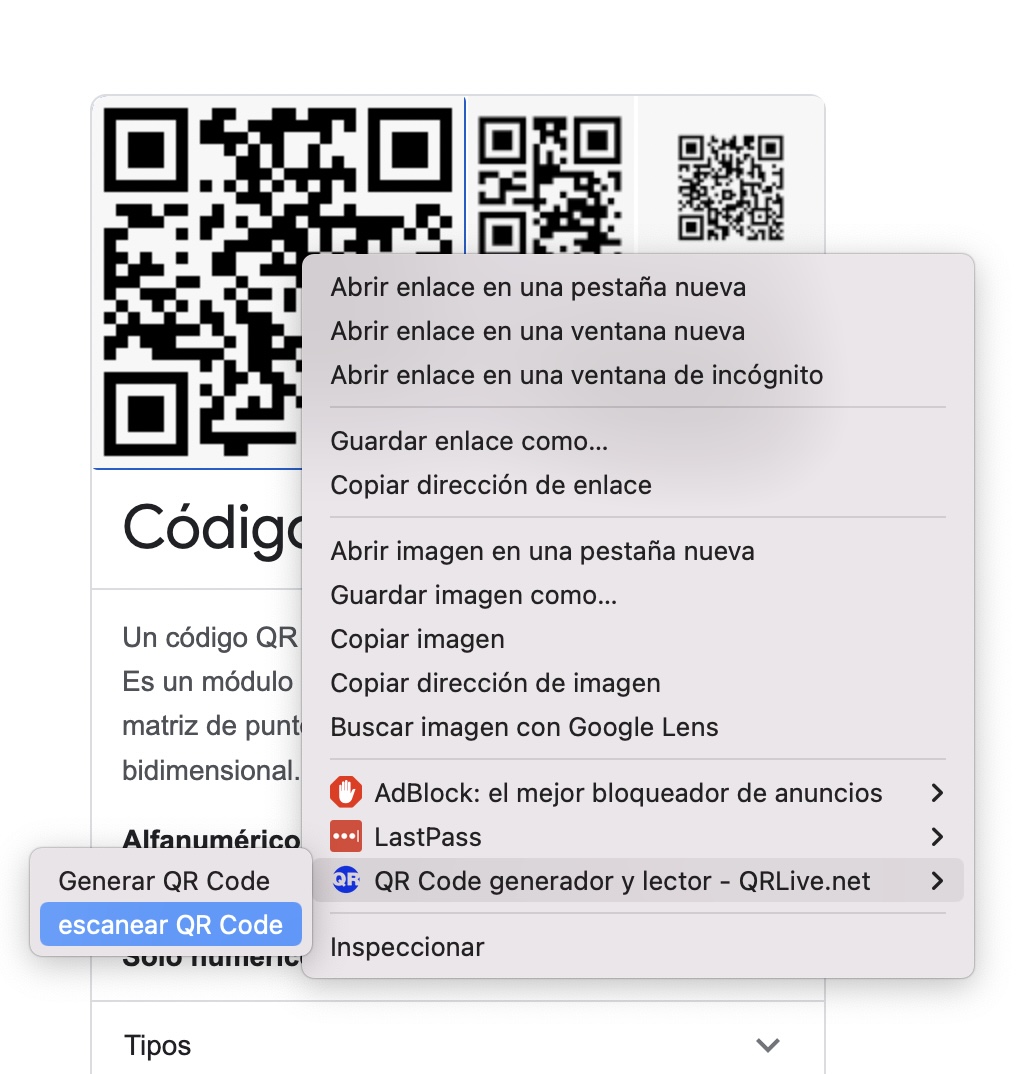 Como usar o Google Lens para escanear QR Codes de imagens