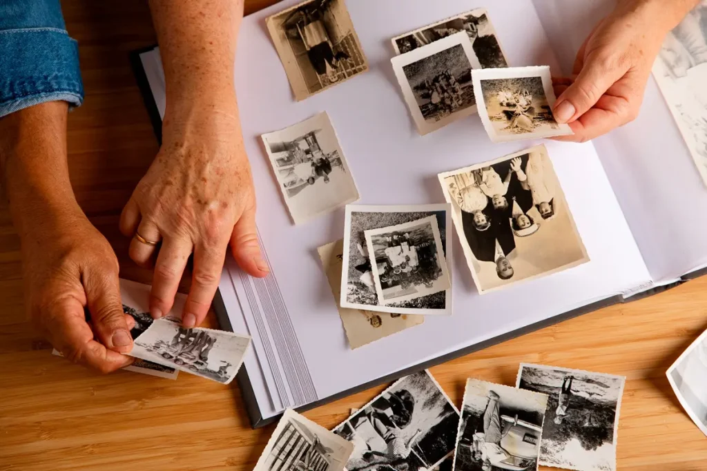 como organizar fotos antigas no pc