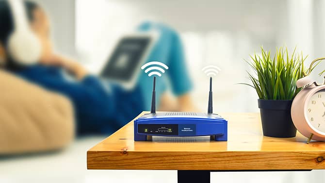 como proteger a rede wifi de casa