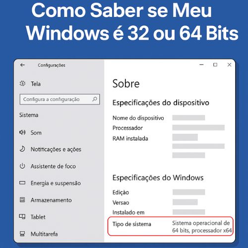 O que acontece se eu instalar um programa de 64 bits em um sistema 32 bits?