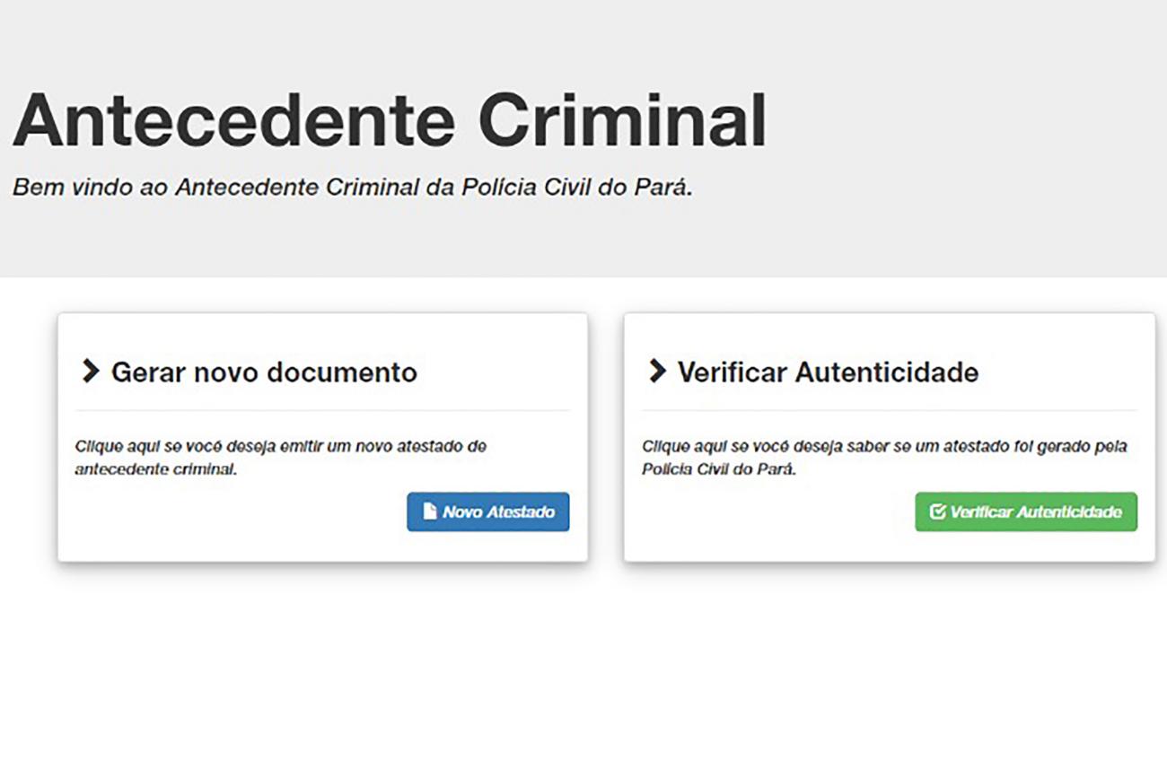 Diferença entre Antecedentes Criminais Federal e Estadual