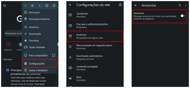 como tirar anúncios do celular