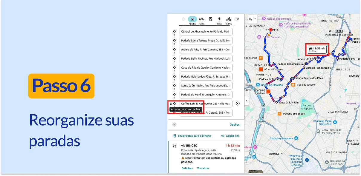 Como usar o Google My Maps para roteiros de viagem