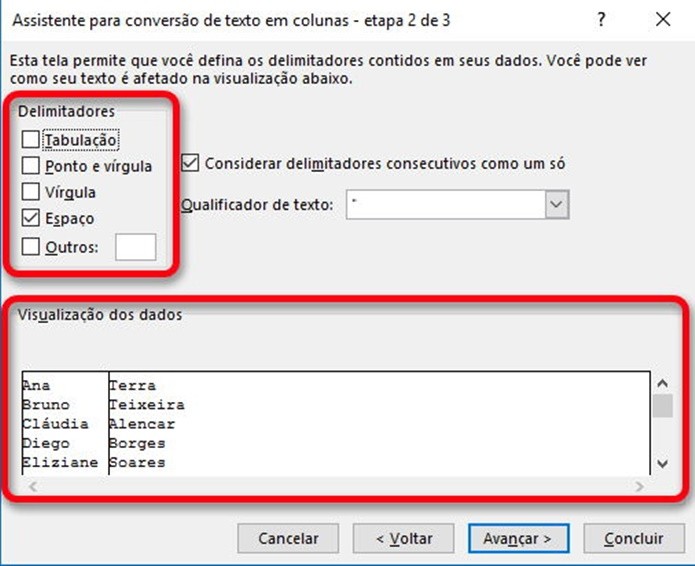 Preenchimento Relâmpago: Automatize a Divisão de Dados no Excel