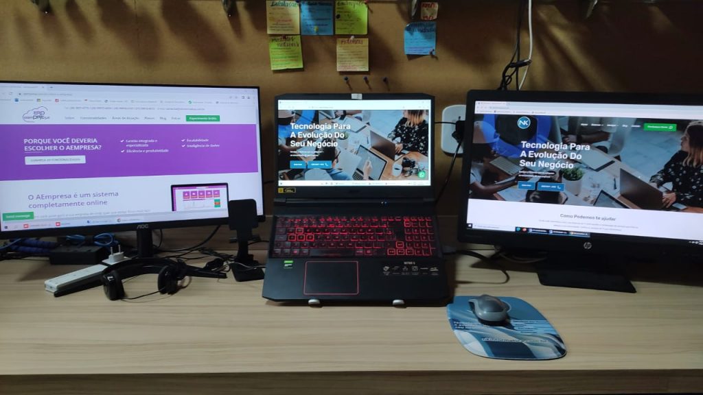 Solução de problemas comuns na configuração de dois monitores
