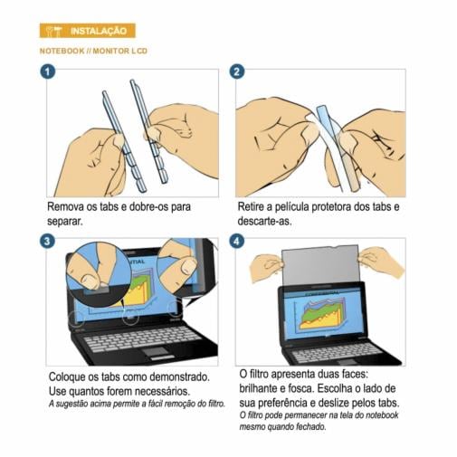 Como escolher o filtro de privacidade ideal para seu notebook