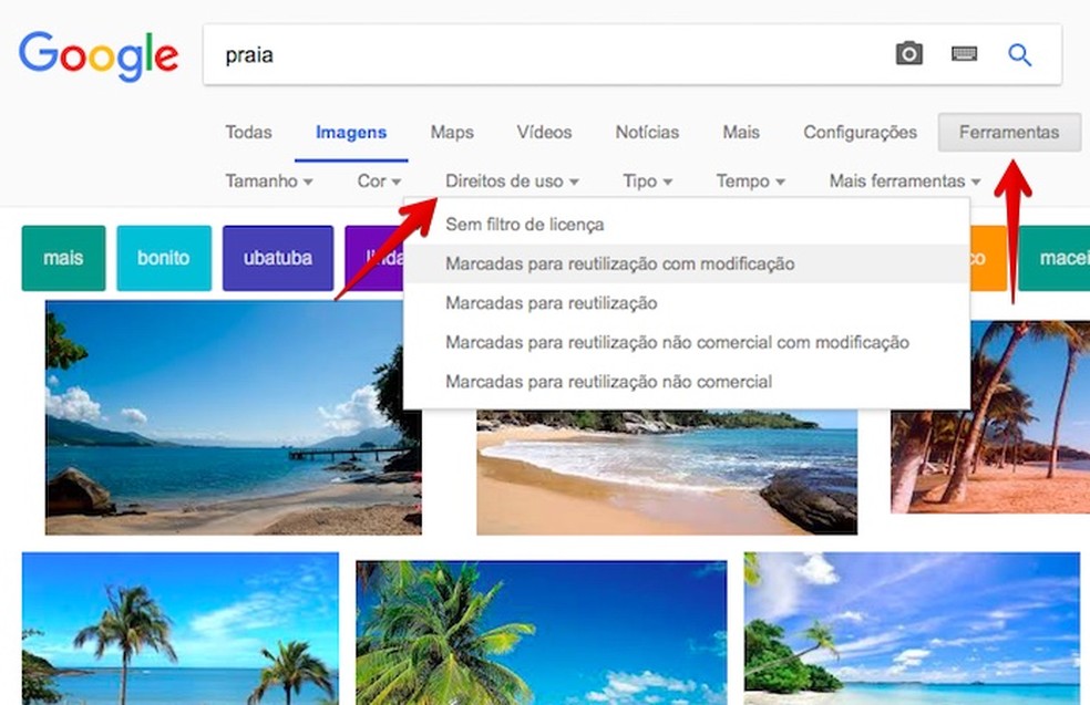 como usar imagens do google de forma legal