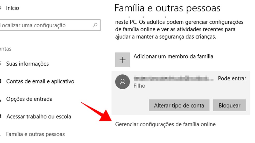 Como configurar limites de tempo para fins de semana no Family Safety