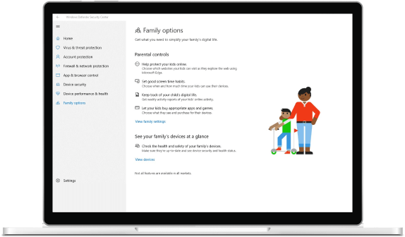 Entendendo os relatórios de atividade do Microsoft Family Safety