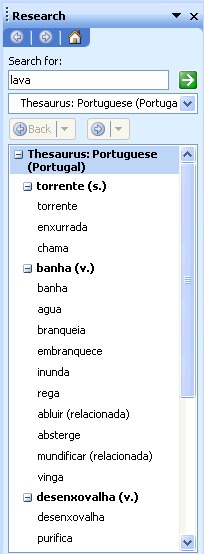 Comparativo: Dicionário de Sinônimos do Word vs. Ferramentas Online