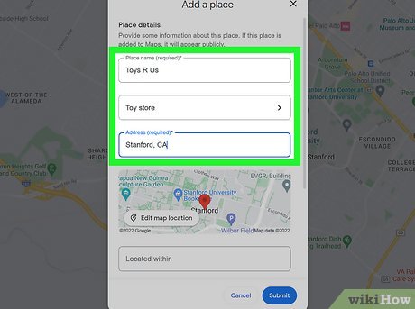 Envie locais do Google Maps do PC para o seu celular