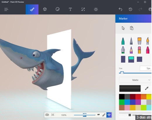 como usar o paint 3d