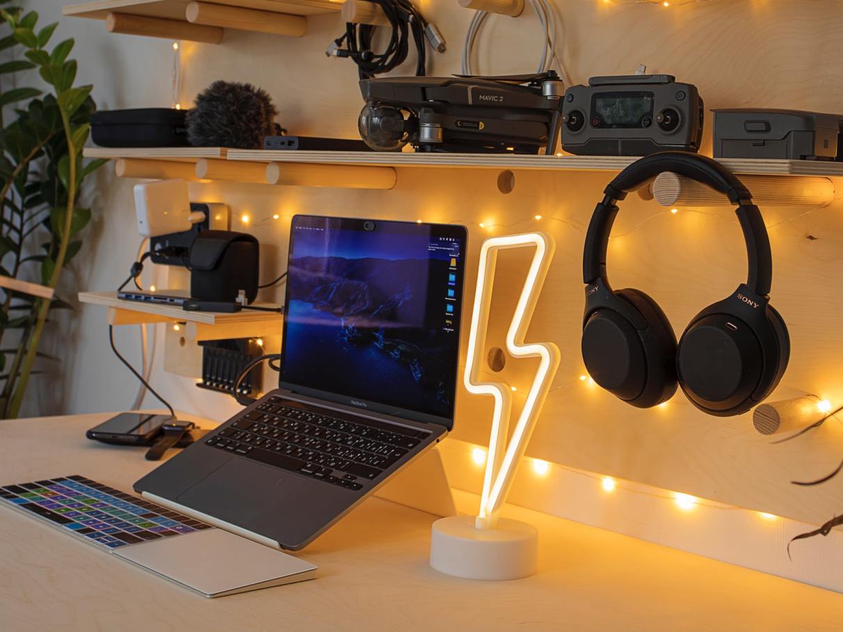 ideias de setup para estudantes e home office