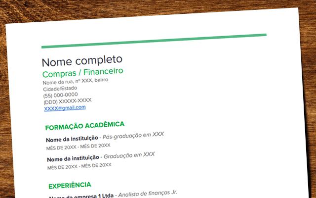 Currículo para estudantes: O que destacar sem experiência