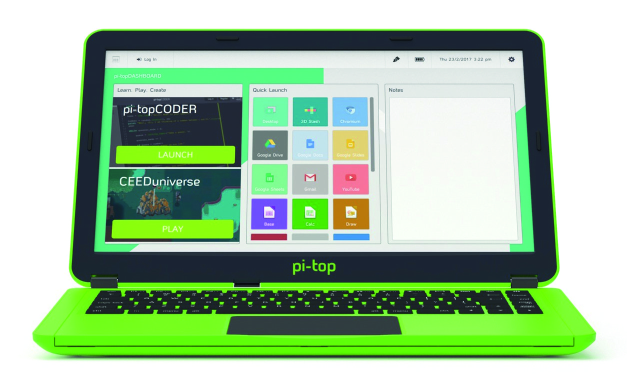 notebook para raspberry pi