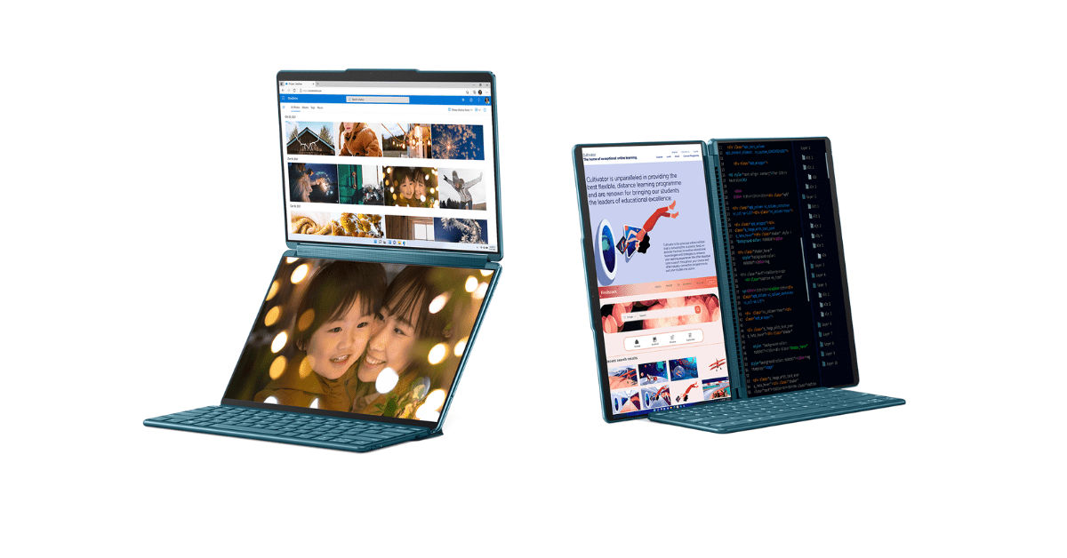 Comparativo: ASUS Zenbook Duo vs. Lenovo Yoga Book 9i