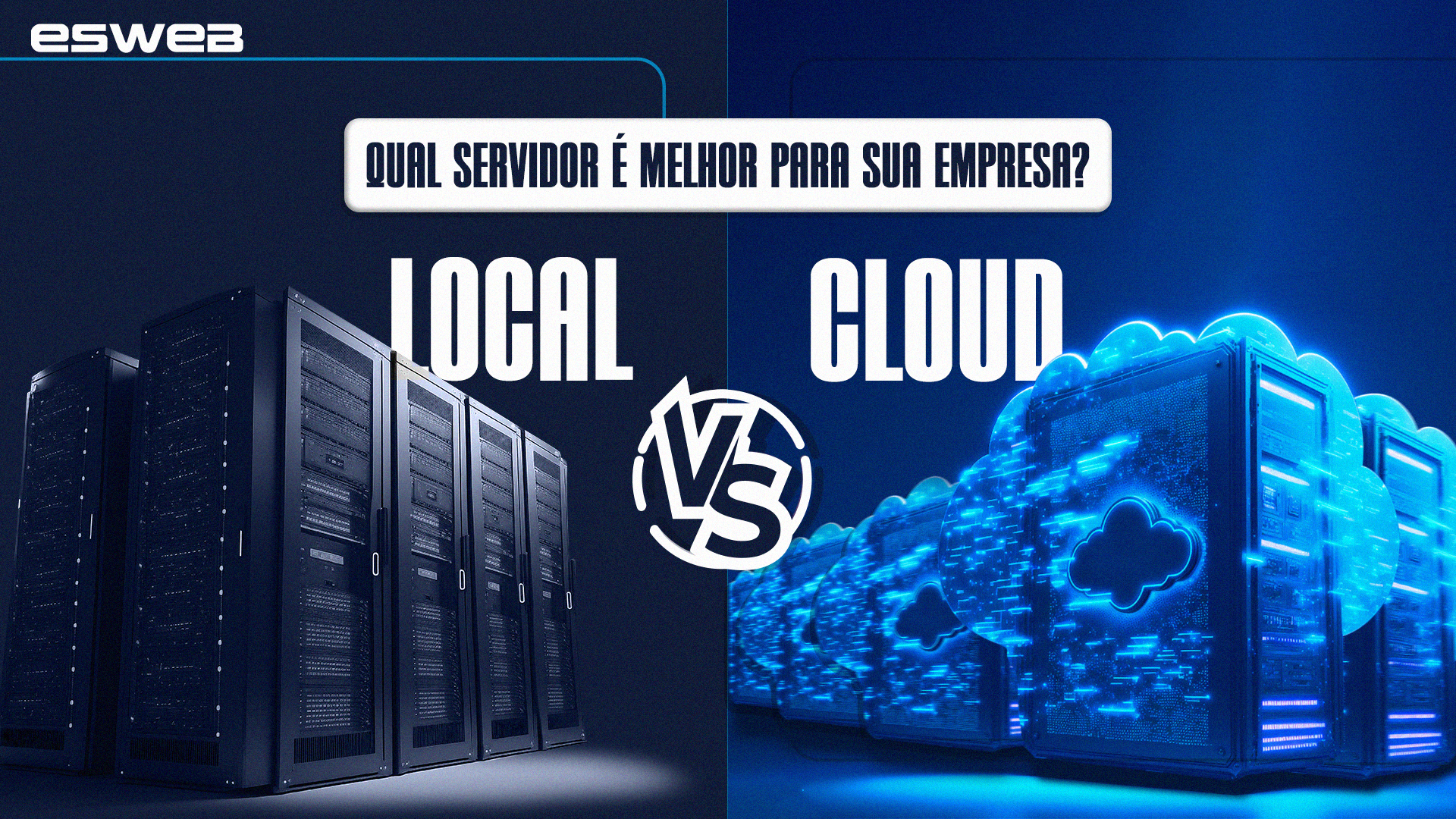 o que é armazenamento local vs nuvem